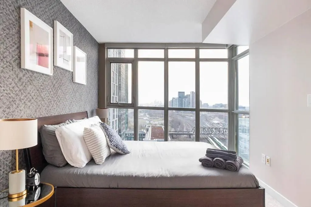 Apartment Skyhigh Haven Led-Lit Downtown Condo Retreat Toronto